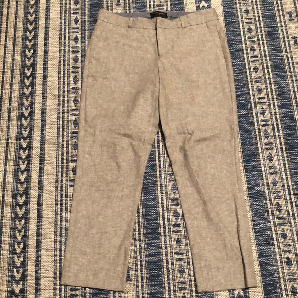 Banana Republic Avery Straight Linen Pants